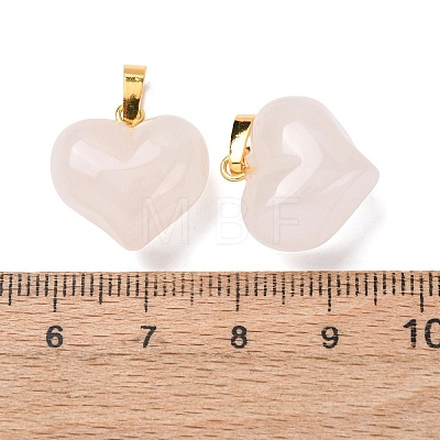 Natural Rose Quartz Pendants G-B188-04G-04-1
