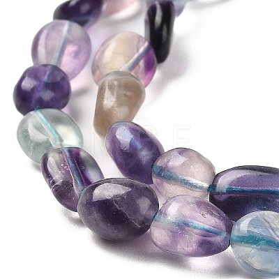 Natural Fluorite Beads Strands G-B048-A01-02-1