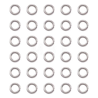 Kissitty 304 Stainless Steel Jump Rings STAS-KS0001-11P-1