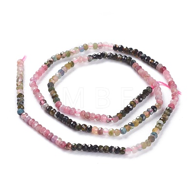Natural Tourmaline Beads Strands G-A026-C08-1