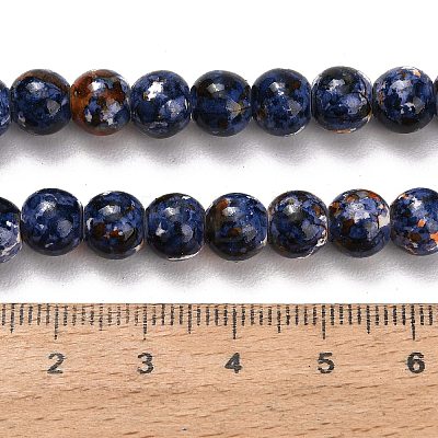 Synthetic Turquoise Beads Strands TURQ-F020-D02-1