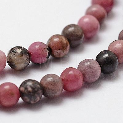 Natural Rhodonite Beads Strands G-D840-59-12mm-1