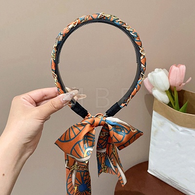 Polyester Hair Bands OHAR-B007-05C-1