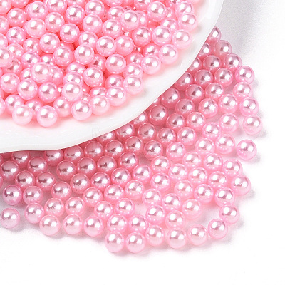 Imitation Pearl Acrylic Beads OACR-S011-3mm-Z4-1