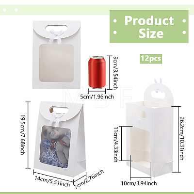 Rectangle Kraft Paper Gift Bags ABAG-WH0038-27A-02-1