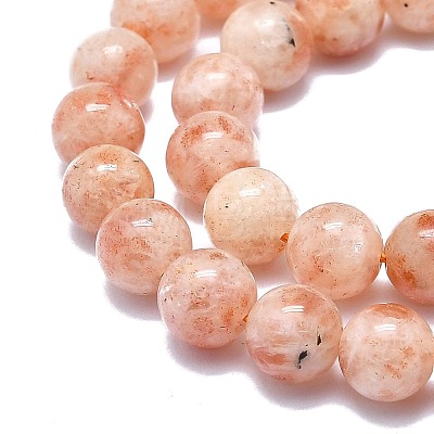 Natural Sunstone Beads Strands G-F715-106C-1
