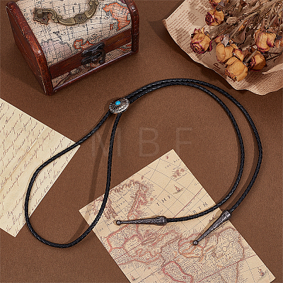 2Pcs Alloy Cord End DIY-NB0014-11-1