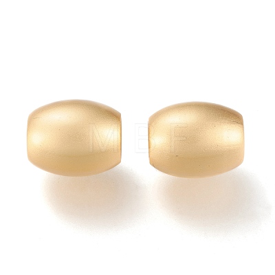 Matte Brass European Style Beads OPDL-H100-05MG-1