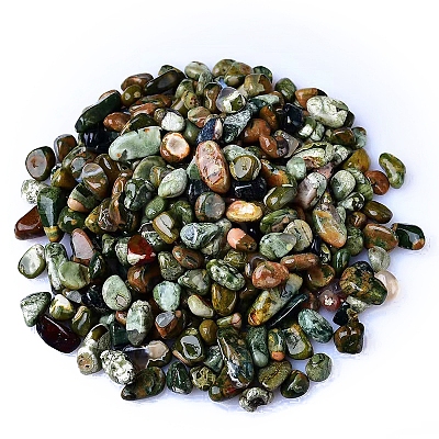 Natural Rhyolite Jasper Tumbled Chips PW-WGA7DCE-31-1