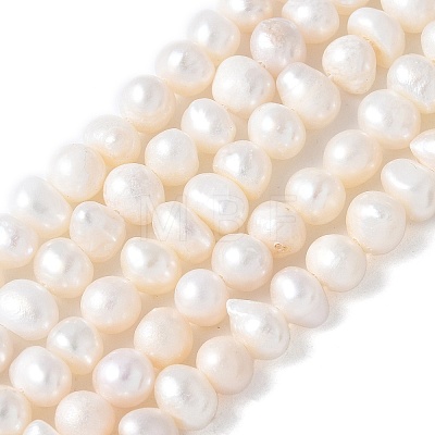 Natural Cultured Freshwater Pearl Beads Strands PEAR-I007-07O-09A-1