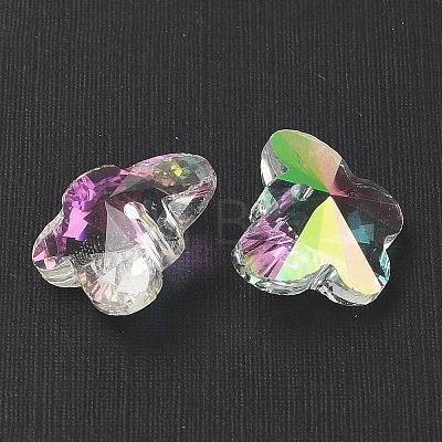 Transparent Glass Pendants X-GLAA-E050-02B-02-1