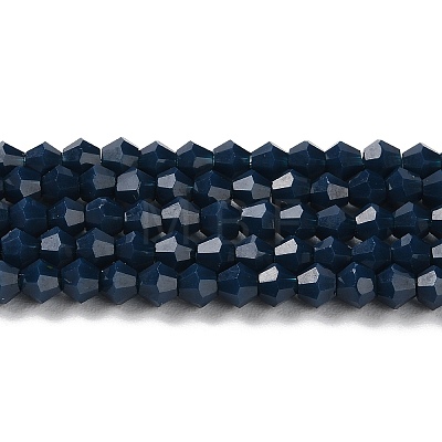 Opaque Solid Color Imitation Jade Glass Beads Strands LS-GLAA-F029-P4mm-09-1