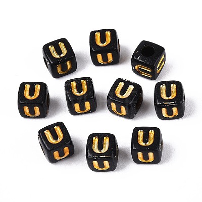 Opaque Acrylic Beads SACR-T035-20U-1