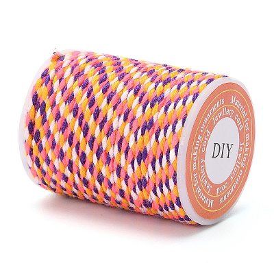 4-Ply Polycotton Cord with Metallic Thread X1-OCOR-Z003-D23-1