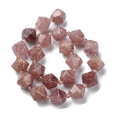 Natural Strawberry Quartz Beads Strands G-C135-L01-01-1