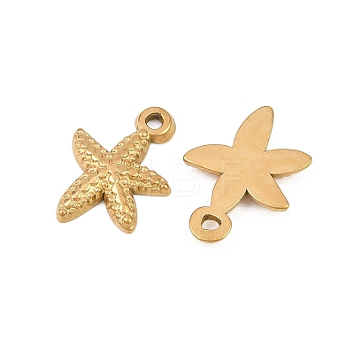 304 Stainless Steel Pendants STAS-L317-08G-1