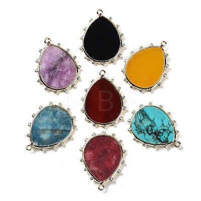 Natural Mixed Stone Pendants G-D072-01G-1