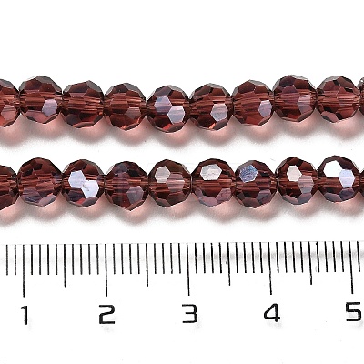 Transparent Glass Beads EGLA-A035-T6mm-B13-1