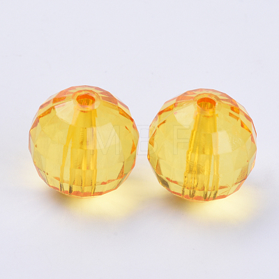 Transparent Acrylic Beads TACR-Q254-10mm-V24-1