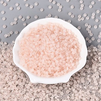 Transparent Glass Seed Beads SEED-Q041-01D-1