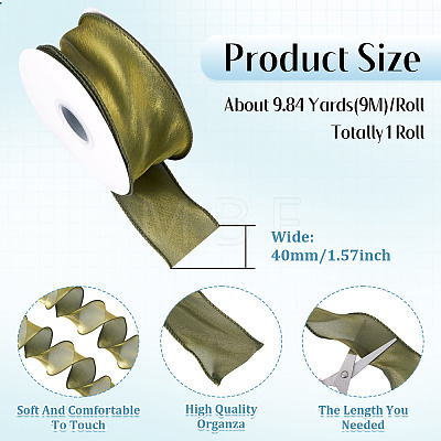 Polyester Mesh Ribbon SRIB-TAC0002-29B-03-1