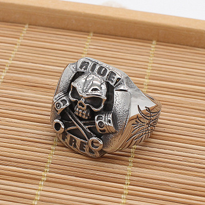 Retro Zinc Alloy Finger Rings for Men FS-WG2C134-05-1