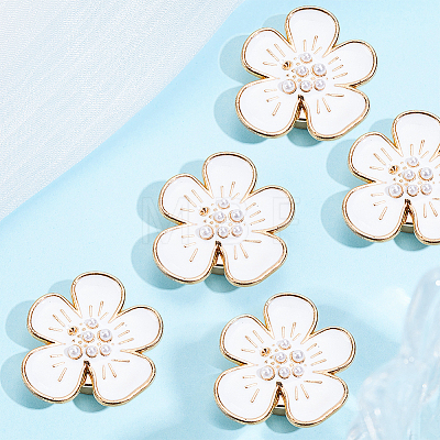 6Pcs Zinc Alloy Cufflinks BUTT-ME0001-51A-1