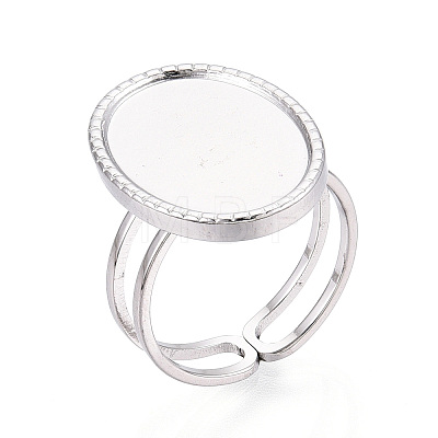 Adjustable 304 Stainless Steel Ring Components STAS-T066-74P-1