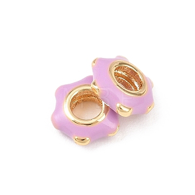 Brass Beads KK-H524-15G-02-1