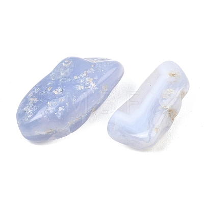 Natural Blue Lace Agate Beads GG-CBAD0F6-C02-01-1