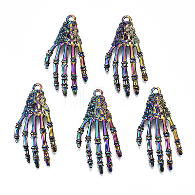 Rainbow Color Alloy Pendants PALLOY-S180-002-RS-1