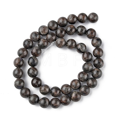 Natural Labradorite Beads Strands G-G0003-C03-12mm-1