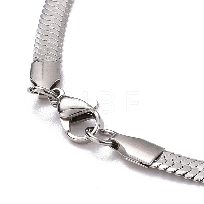 304 Stainless Steel Snake Chains Necklaces NJEW-O058-31P-1