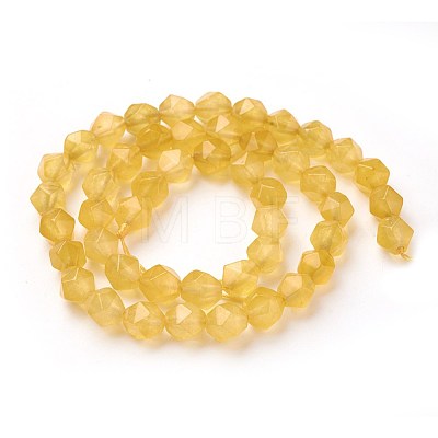 Natural Jade Beads Strands G-F545-E21-1