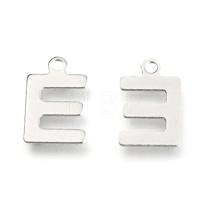 Non-Tarnish 201 Stainless Steel Charms X-STAS-C021-06P-E-1