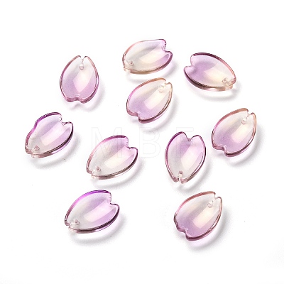 Transparent Glass Pendants X-GLAA-B003-03-1