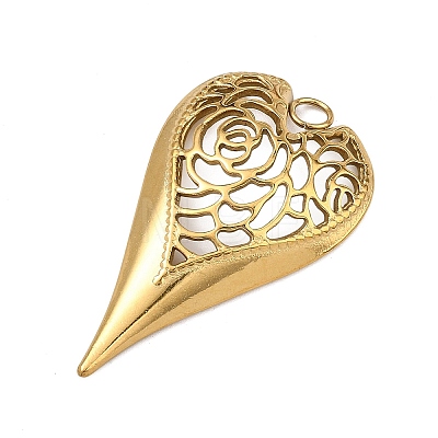 304 Stainless Steel Pendants SA-B004-08G-C-1