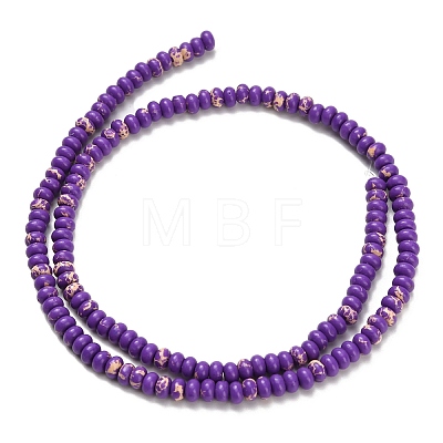 Synthetic Imperial Jasper Beads Strands G-Z110-B04-2x4mm-03-1