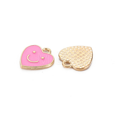 Alloy Enamel Charms ENAM-T016-12D-RS-1