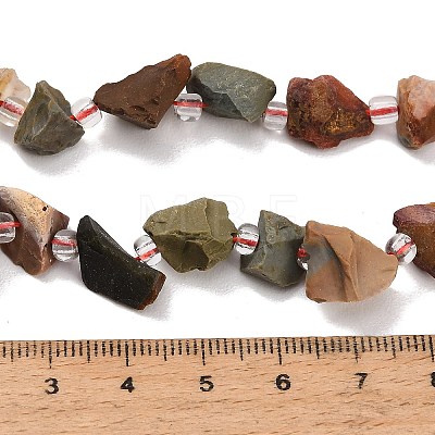 Natural Ocean Jasper Beads Strands GG-CBA0B77-A23-02-1