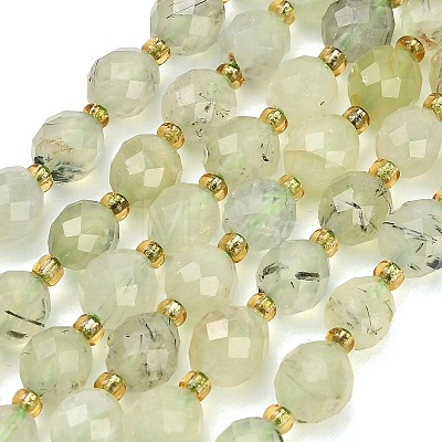 Natural Prehnite Beads Strands GG-CBA4A3B-A11-1