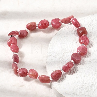 Natural Rhodonite Beads Bracelets GG-CBA05D5-02B-06A-1