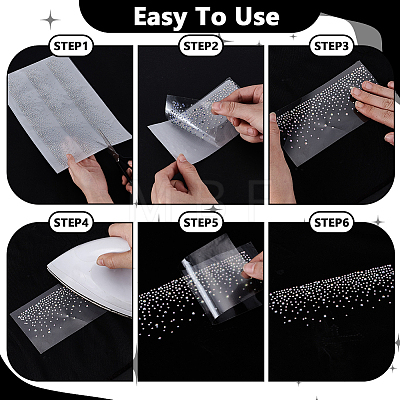 Glitter Hotfix Glass Rhinestone DIY-WH0750-295-1