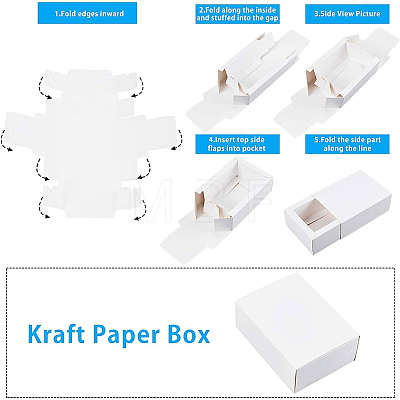 Foldable Paper Drawer Boxes CON-BC0005-97A-1