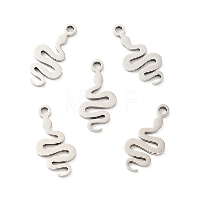 Non-Tarnish 201 Stainless Steel Pendants STAS-E015-17P-1