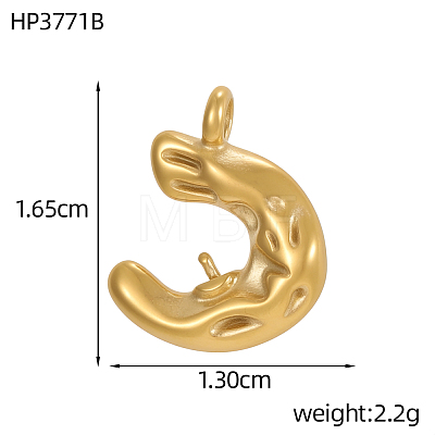 304 Stainless Steel Pendants SA-OY001-18G-1