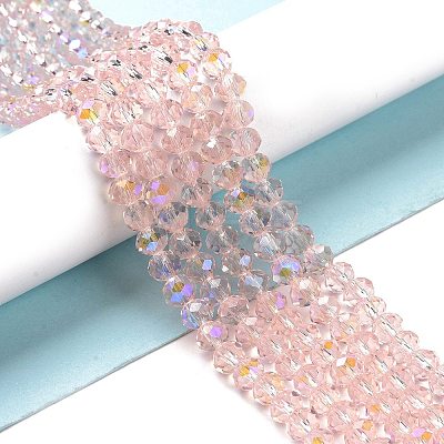 Electroplate Glass Beads Strands EGLA-A034-T10mm-L18-1