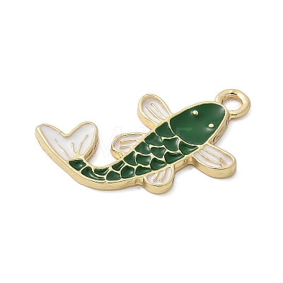 Alloy Enamel Pendants ENAM-A009-01G-02-1