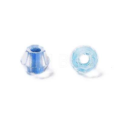 100Pcs Transparent Glass Beads GLAA-P061-01F-1