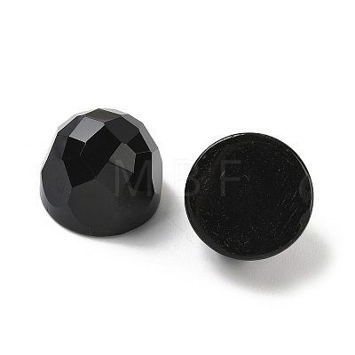 Natural Black Onyx(Dyed & Heated) Cabochons G-D350-01B-1